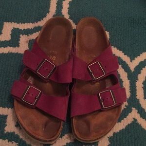 Purple Birkenstocks